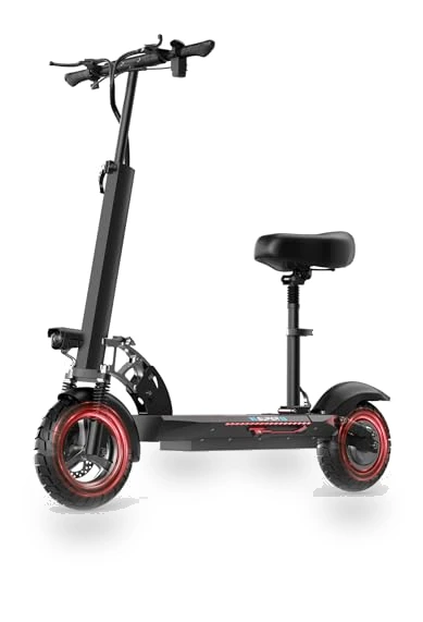 Electric Scooter with Seat — Push Scooters, Pikabike