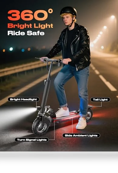 Electric Scooter with Seat — Push Scooters, Pikabike