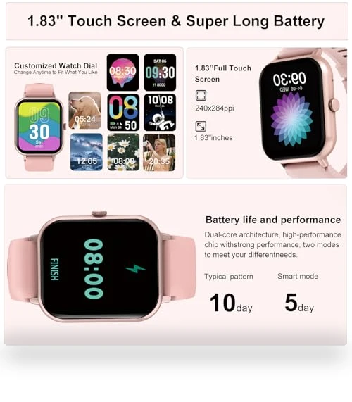 Fitness Tracker Smartwatch — Smartwatches, PLEIVO