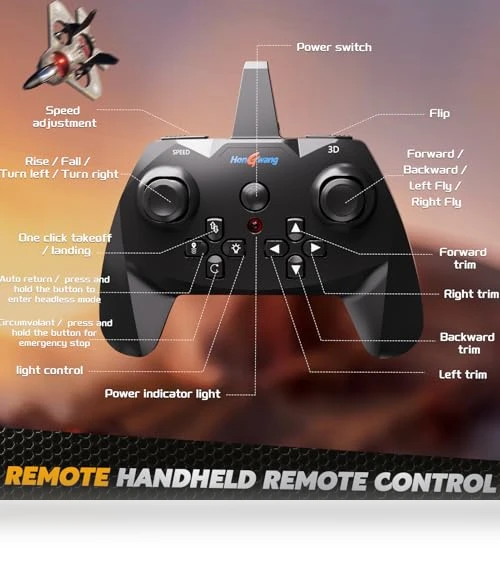 Foam Remote Control Airplane Drone — Flying Toys, WATUDOU