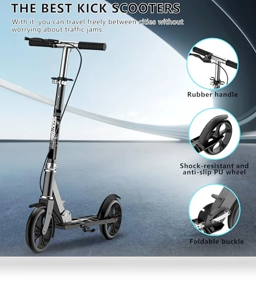 Foldable Commuter Scooter — Push Scooters, RESTSUKO