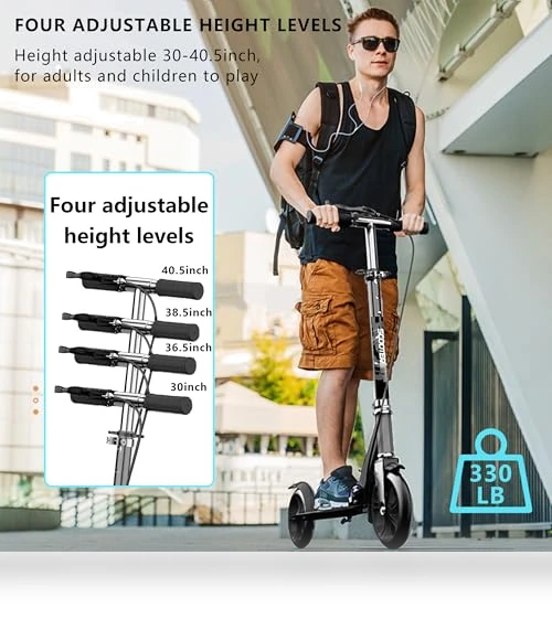 Foldable Commuter Scooter — Push Scooters, RESTSUKO