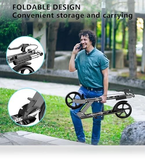 Foldable Commuter Scooter — Push Scooters, RESTSUKO