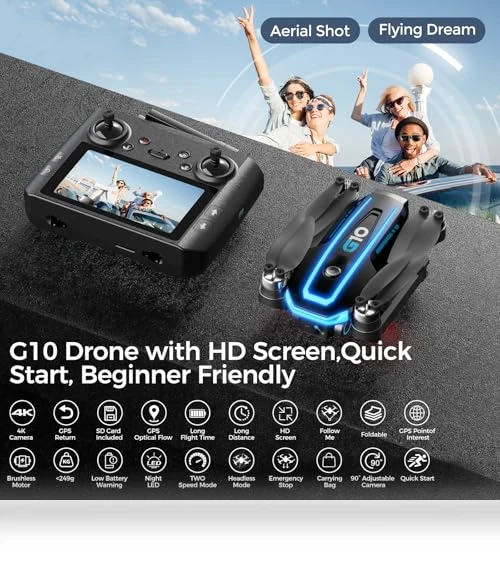 GPS Drones with 4K Camera — Drones, UFLYTOO LA