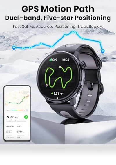 GPS Smart Watch with AMOLED Screen — Smartwatches, Mingdaln