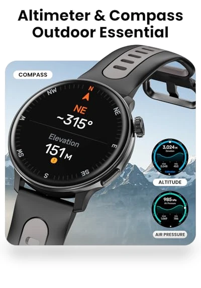 GPS Smart Watch with AMOLED Screen — Smartwatches, Mingdaln