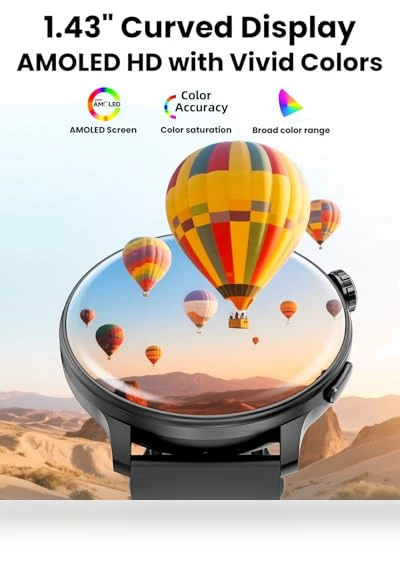 GPS Smart Watch with AMOLED Screen — Smartwatches, Mingdaln