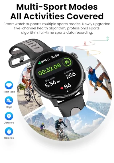 GPS Smart Watch with AMOLED Screen — Smartwatches, Mingdaln