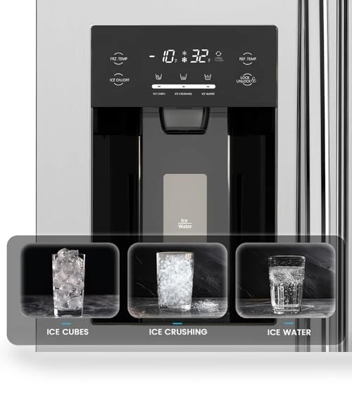 Large Refrigerator Fridge — Mini Fridges, Electactic