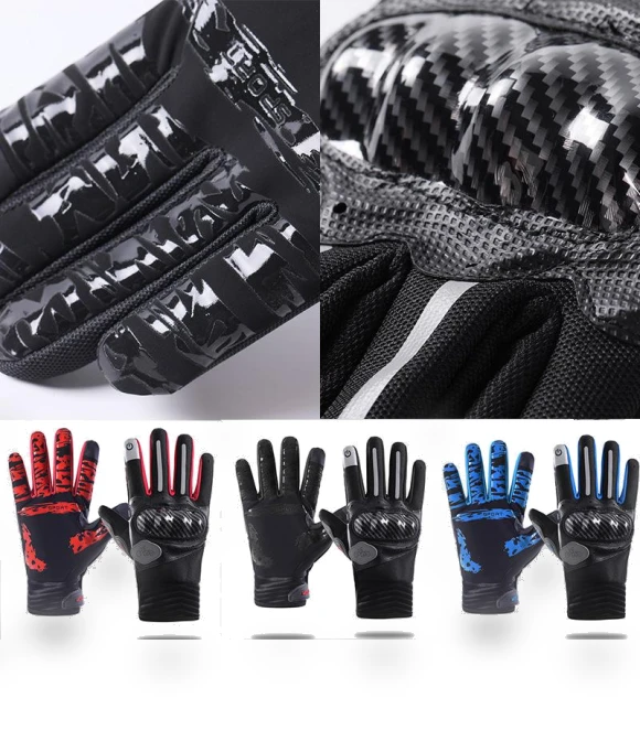 Motorcycle Gloves with Touchscreen — Gloves, Freedom Outdoors