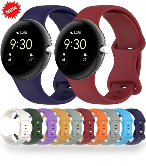No Gap Silicone Strap — Smartwatch Straps