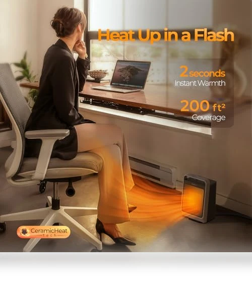 Portable Electric Ceramic Heater — Portable Heating Solutions, Rosekm