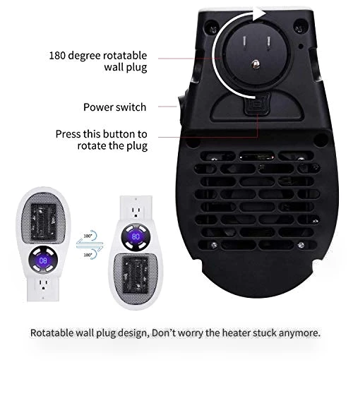 Programmable Space Heater with LED Display — Portable Heating Solutions, GiveBest