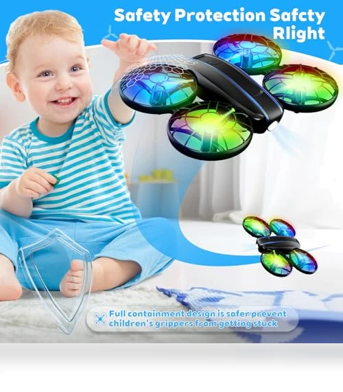 RC Drone with Lights and 3D Flip — Drones, SUMEAUT