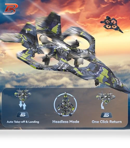 RC Fighter Airplane Mini Drone — RC Helicopters, BEZGAR