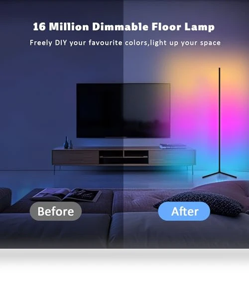 RGB Ambient Smart Floor Lamp — Standing Lights, Tyute
