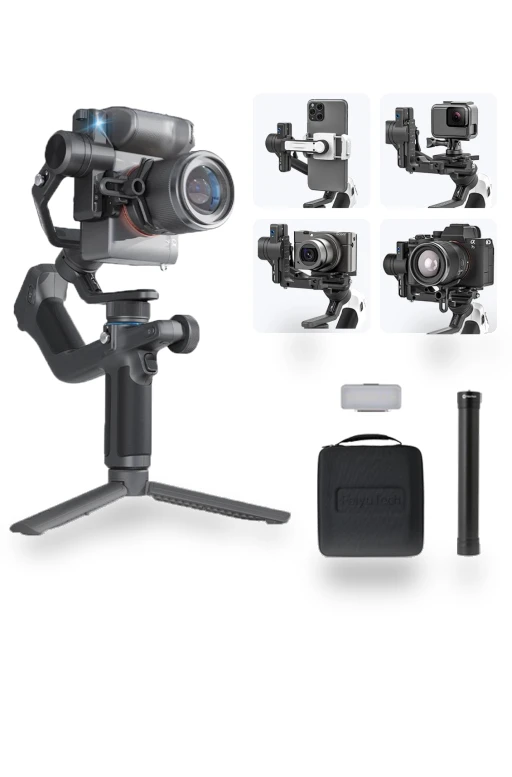 SCORP Mini 2 Kit Camera Stabilizer Handheld Gimbal — Steady Shots, FeiyuTech