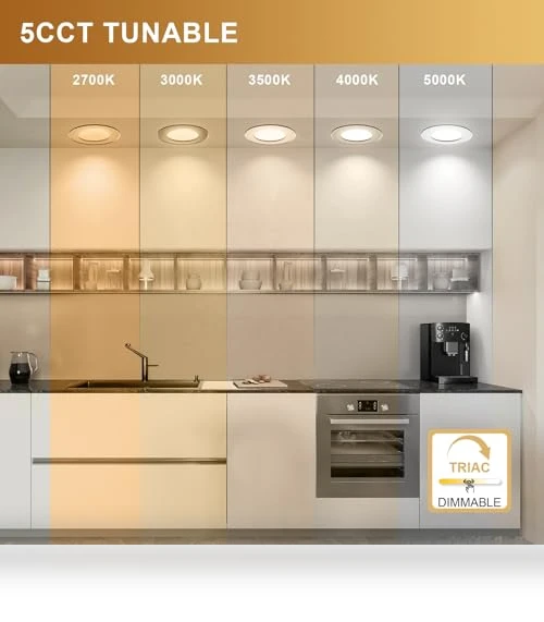 Smart Downlight Recessed Ceiling Light — LED, Puzzles