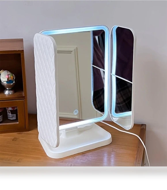 Smart Mirror with Adjustable 180° Rotation — Handheld, Jiannen