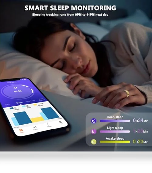 Smart Ring Health Tracker — Smart Rings, Qiwadu