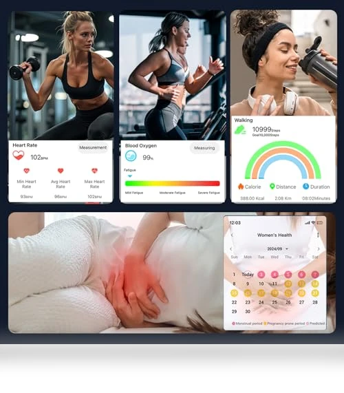 Smart Ring Health Tracker — Smart Rings, Qiwadu