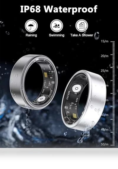 Smart Ring Health Tracker — Smart Rings, Qiwadu