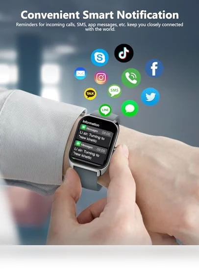 Smart Watch with Health Monitoring — Smartwatches, SOUYIE