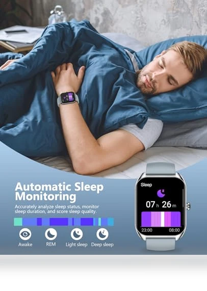 Smart Watch with Health Monitoring — Smartwatches, SOUYIE