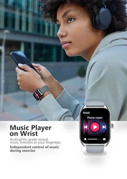 Smart Watch with Health Monitoring — Smartwatches, SOUYIE