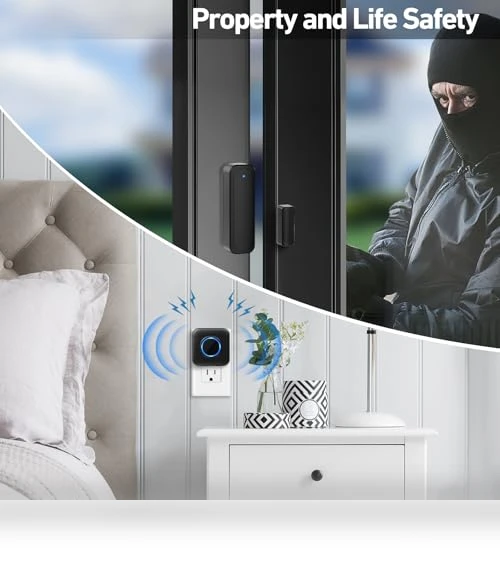 Wireless Door Alarm Contact Sensor — Kits, Bistee