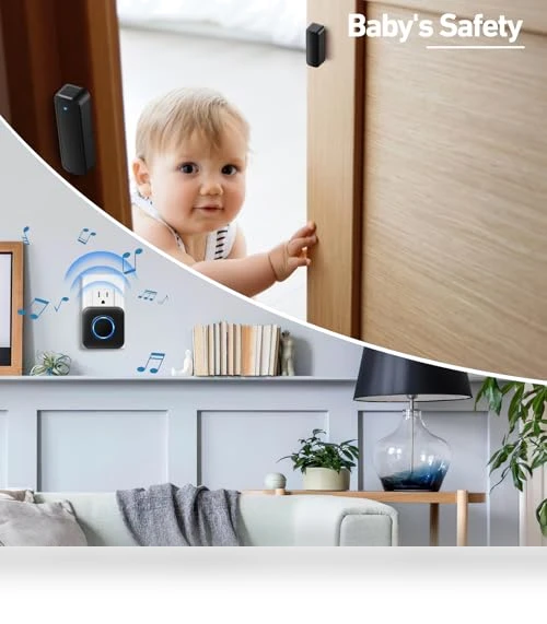 Wireless Door Alarm Contact Sensor — Kits, Bistee