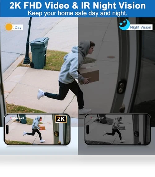 Wireless Doorbell Camera — Smart Home Security, KAMEP