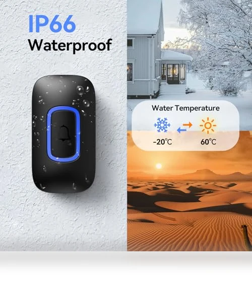 Wireless Doorbell with RGB Light — Kits, TECKNET
