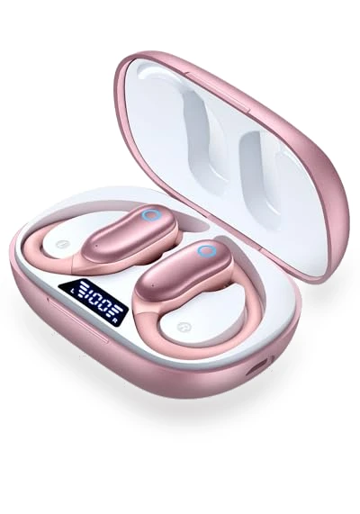Wireless Earbuds with Earhooks — In-Ear Headphones, Generic