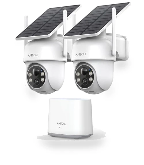 Wireless Outdoor Home Security Camera System — Smart Home Security, ANSQUE