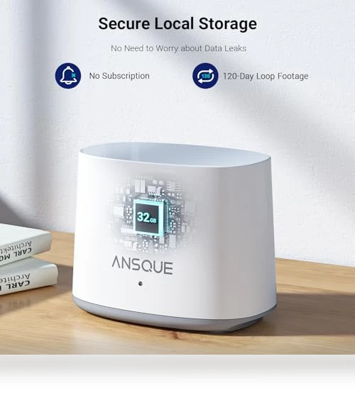 Wireless Outdoor Home Security Camera System — Smart Home Security, ANSQUE