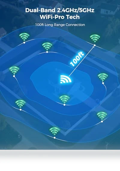 Wireless Security Camera Outdoor — Security Cameras, Hiseeu