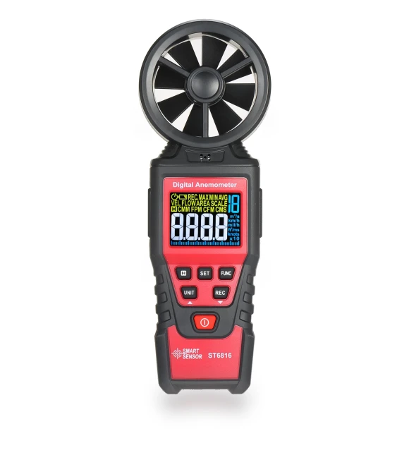 Handheld Digital Anemometer — Wind Speed Gauges, Kkmoon