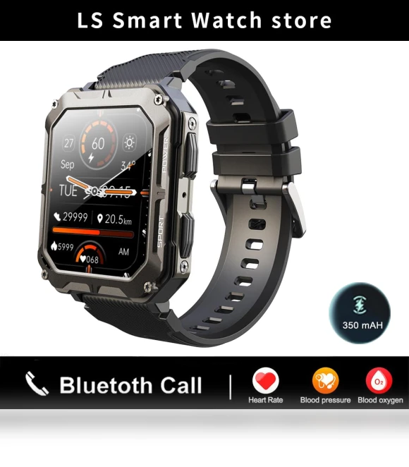 Military Smartwatch — Wearable Accessories, Lucky Start