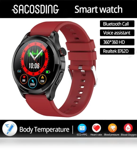Smart Watch for Blood Pressure Monitoring — Smartwatches, SACOSDING