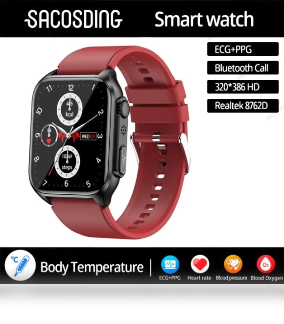 Voice Assistant Smartwatch — Wearable Accessories, SACOSDING