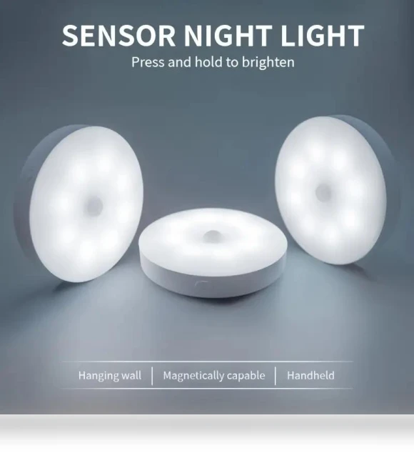 8 LED Magnetic Step Lights — Step Lights, Binchi Lighting Appliances