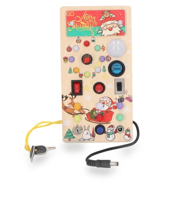 Baby Board with 8 LED Switches — Infant & Early Childhood Playthings, RC-Z