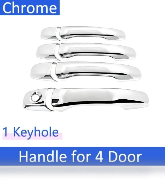 Chrome Car Door Handle Cover — Chrome Trim & Accessories