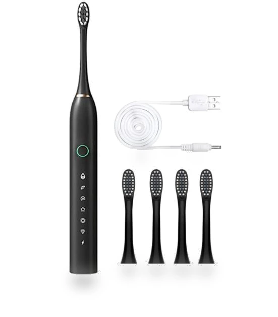 Electric Toothbrush with 4 Brush Heads — Baby Toothbrushes, HOMAVA