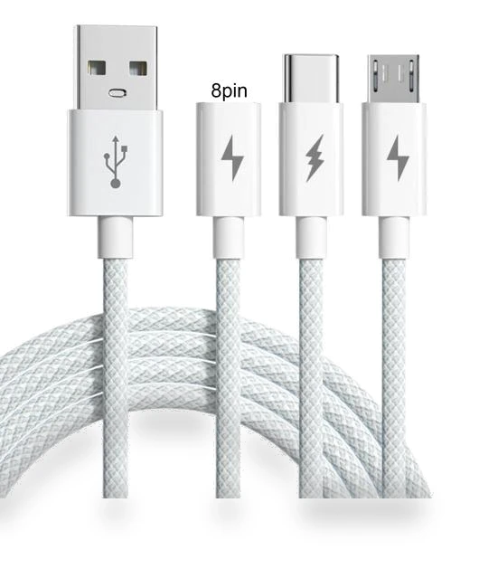 Fast Charging Cable 3-in-1 — Cables, SEOBIOG