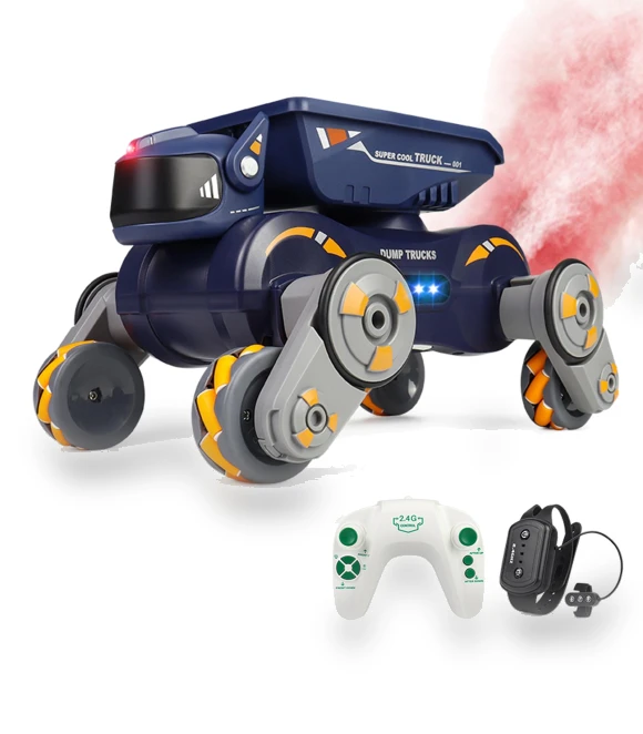 Remote Control Sprayer Machine — Interactive Figures & Robots, TOMTOP JMS