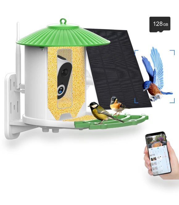 Smart Bird Feeder Camera — Outdoor & Wildlife Cameras, TOMTOP JMS