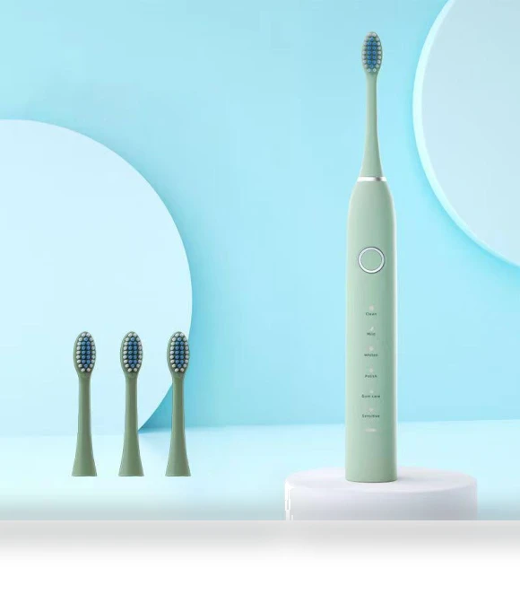Smart Electric Sonic Toothbrush — Electric Toothbrush Heads, Light makeup