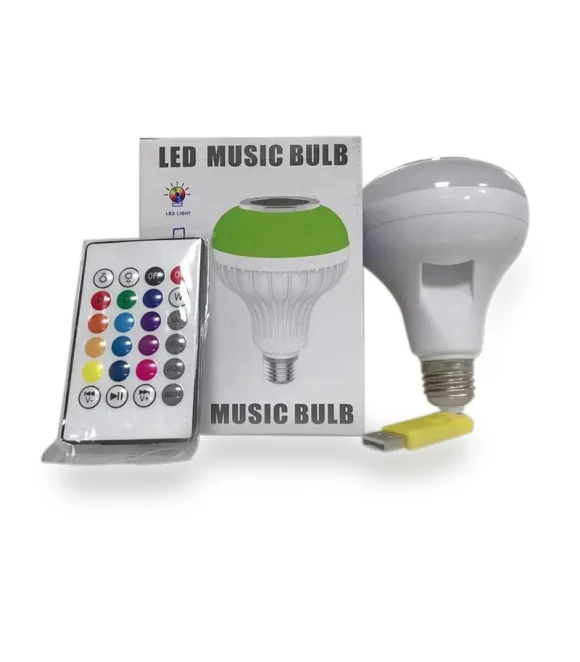 Smart LED Bulb with Bluetooth Speaker — LED, Refreshing Home